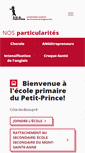Mobile Screenshot of petitprince.csdps.qc.ca