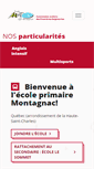 Mobile Screenshot of montagnac.csdps.qc.ca