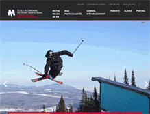 Tablet Screenshot of montsainteanne.csdps.qc.ca